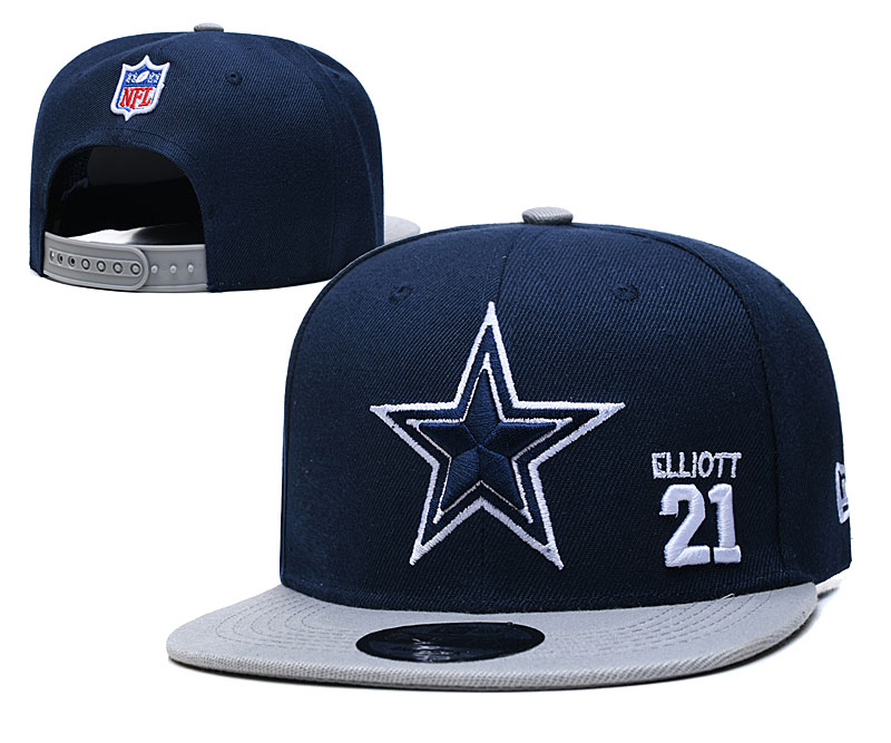 Dallas Cowboys #21 Elliott Stitched Snapback Hats 087